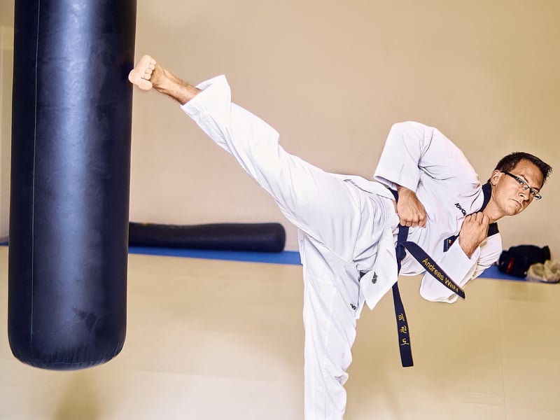 Taekwondo self-defense